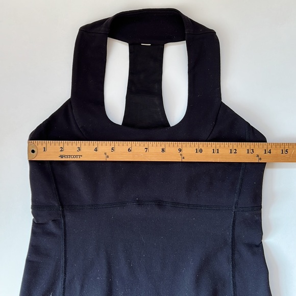Lululemon black scoop neck tank top - Picture 6 of 9